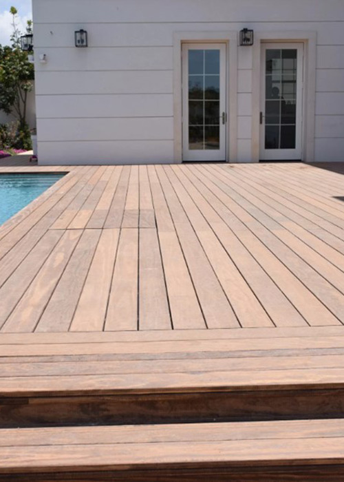 image of Accoya decking & cladding from Pacific American Lumber 